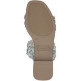 Caprice - Muiltjes - Zilver - Leer - Platte Hak