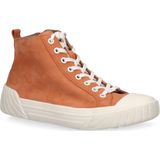 Sneakers - Effen - Leer - Ritssluiting - Ronde Neus