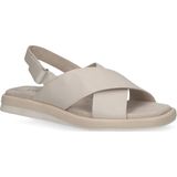 Caprice, Flat Sandalen Beige, Dames, Maat:39 EU