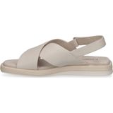 Caprice, Flat Sandalen Beige, Dames, Maat:39 EU