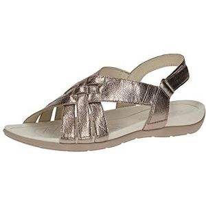 CAPRICE Sandaal 9-9-28104-20, G-breedte, taupe metallic, 38 EU