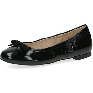 CAPRICE Dames 9-9-22112-20 ballerina, Black Naplak., 37 EU