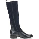 Caprice 9-9-25514880 Dames Lange Laarzen - Donker Blauw - 4 5