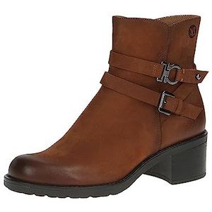 Caprice Dames 9-25323-41 platte veterlaarsjes, Cognac Nubuc, 37 EU
