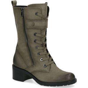 CAPRICE Caprice Dames 9-26104-41 Enkellaarsjes met veters en warme voering, nubuck kaki