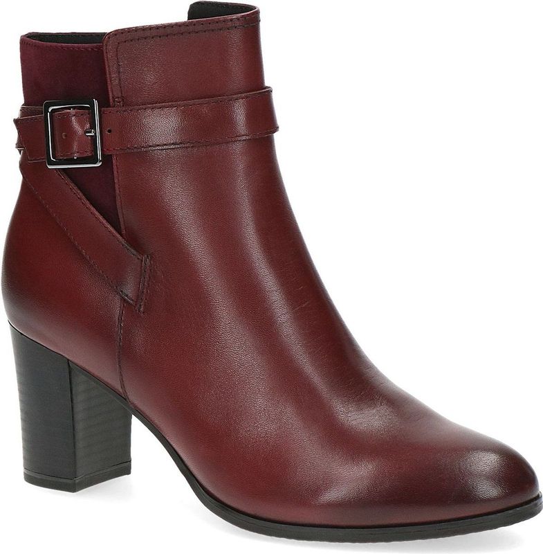 Caprice - 9-25327-41 Enkellaarzen - Bordeaux - Leer