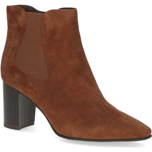 CAPRICE Dames 9-25330-41 veterlaarzen met hak, cognac, 36 EU