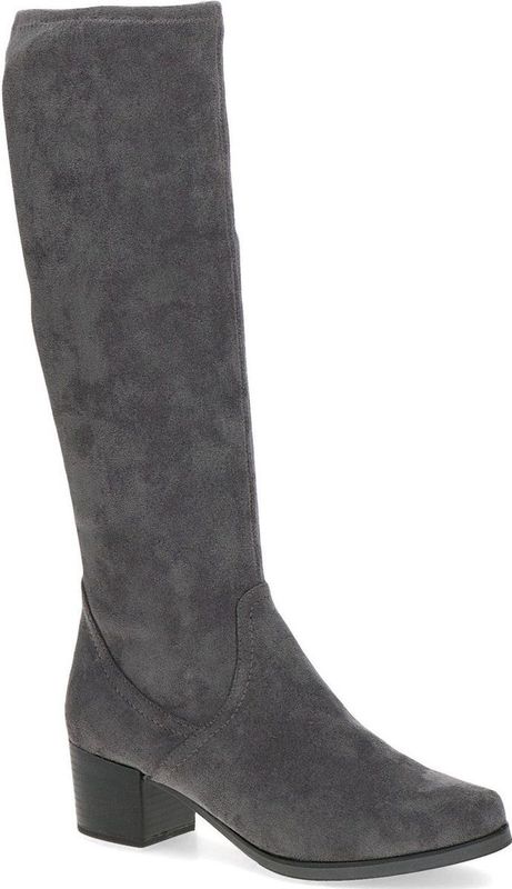 Ocean - Laarzen - Effen - Textiel - Blokhak - Slip-on