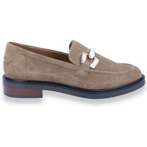 CAPRICE - Slipper - Taupe - Suède - G-breedte