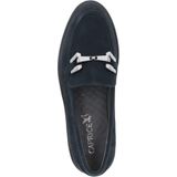 Caprice - Instappers - G-breedte - Blauw - Leer