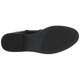 Chelsea Boots - Effen - Leer - Ritssluiting - Blokhak