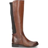 CAPRICE - 9-25513 - Platte Dameslaarzen - Cognac Comb - Airmotion