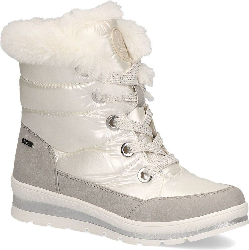 Caprice - Enkellaarsje 9-26226-41 - Zwart - Textiel/Kunststof - G-breedte