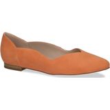 CAPRICE - Elegante Ballerina's - Oranje - Leer