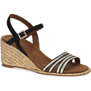 Caprice - 9-28305-091 - Sandaaltje - G-breedte - Leer/Synthetisch