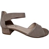 Caprice - Carla - Sandalen - Taupe - Suède - Blokhak