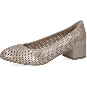 CAPRICE - 9-22501 - Pumps - Taupe Metallic - Leer - AIRMOTIE