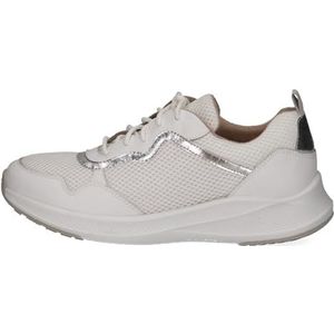 CAPRICE Climotion 9-23701-42 Sneakers voor dames, Wit-zilver., 36 EU