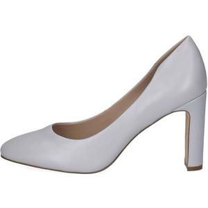 Pumps - Elegante Damespumps - Zwart - Leer - Blokhak