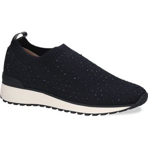 Caprice Slip-On Sneaker, Slipper, Freizeitschuh, Halbschuh mit funkelnden Strass-Steinen