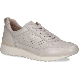 CAPRICE Platte Leren Damessneakers - Pearl Pearl Dee - AIRMOTIE - Verwisselbaar Voetbed