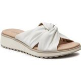 Caprice - 9-27202 - Gezondheidsslippers - Wit - Leer