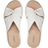 Caprice - 9-27202 - Gezondheidsslippers - Wit - Leer