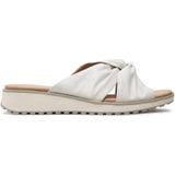 Caprice - 9-27202 - Gezondheidsslippers - Wit - Leer