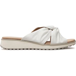 Caprice - 9-27202 - Gezondheidsslippers - Wit - Leer