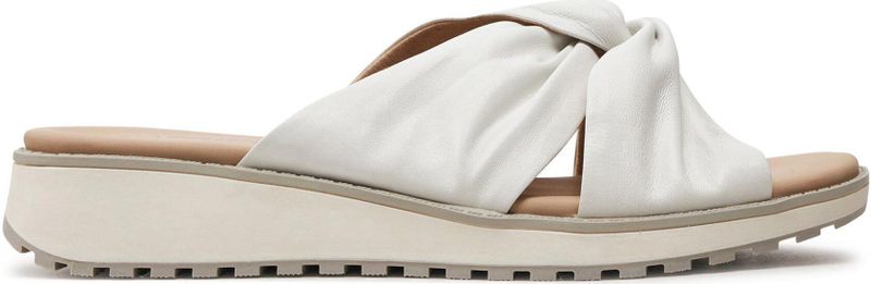 Caprice - 9-27202 - Gezondheidsslippers - Wit - Leer