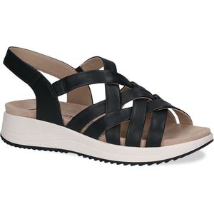 CAPRICE Dames 9-28708-42 Platte sandaal, Ocean Nappa, 38 EU