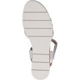 CAPRICE - Sandalen - Wit - Gevoerd - Velcro Sluiting - Sleehak