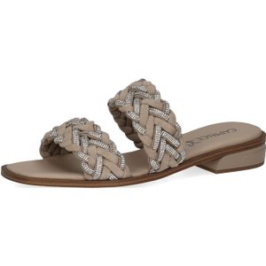 CAPRICE - 9-27101 Mule - Taupe - Suède - Ergonomisch Voetbed