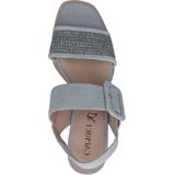 Caprice Sandalen Leder/Textil Riemchensandalette