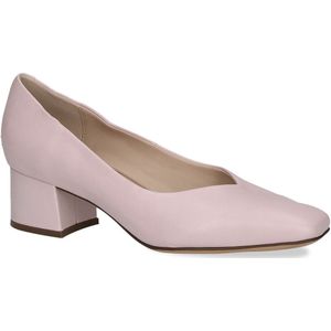 Pumps - Zwart - Leer - Comfortabele Hakhoogte 4,6 cm