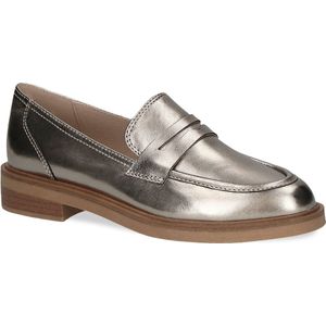 CAPRICE Dames 9-24306-42 platte slippers, taupe metallic, 36 EU