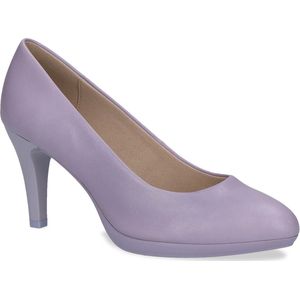 CAPRICE - 9-22414 - Pumps - Donkere Kers - Leer - G-breedte