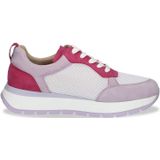 Caprice - Sneaker - Wit - Leer en Textiel - G-breedte
