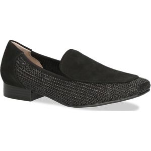 Caprice - Orthopedische Slippers - Zwart - Leer en Textiel
