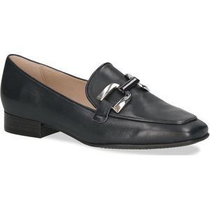 Caprice - Instappers - G-Breedte - Zwart - Leer