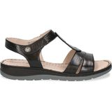 Caprice - 9-28154-42 - Sandaaltje - Zwart - Leer - G-breedte