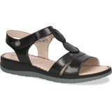 Caprice - 9-28154-42 - Sandaaltje - Zwart - Leer - G-breedte