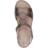 Caprice - 9-28154-42 - Sandaal - Zwart - Leer - G-breedte