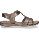 Caprice - 9-28154-42 - Sandaal - Zwart - Leer - G-breedte