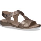 Caprice - 9-28154-42 - Sandaal - Zwart - Leer - G-breedte