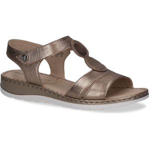 Caprice - 9-28154-42 - Sandaal - Zwart - Leer - G-breedte