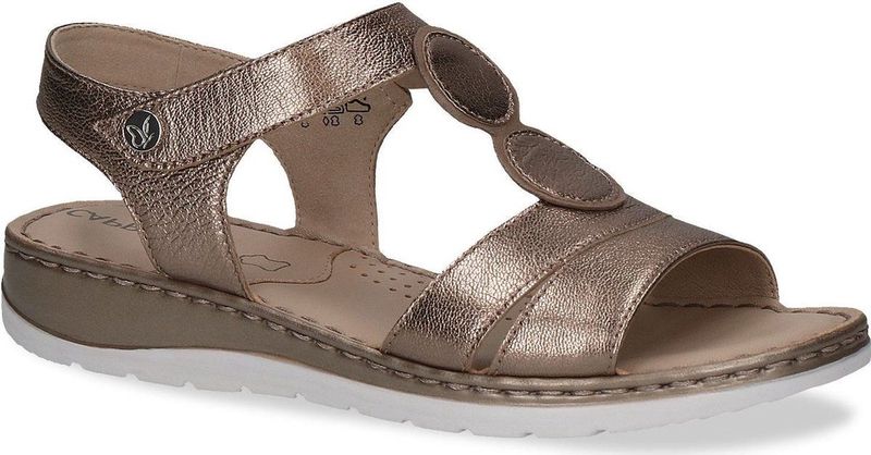 Caprice - 9-28154-42 - Sandaal - Zwart - Leer - G-breedte