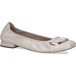 Caprice - 9-22106-136 - Ballerina - Zwart - Leer - G-breedte