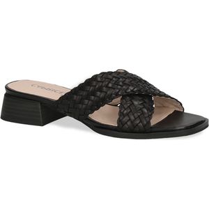 CAPRICE Pantolette 9-27207-42 G-breedte, Black Nappa, 41 EU