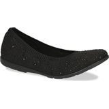 CAPRICE Dames 9-22107-42 Ballerina's, Black Knit, 42 EU, Black Knit, 42 EU